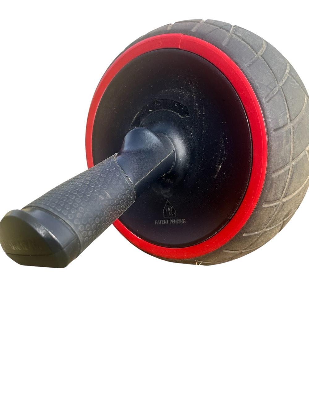 Men's Black and Red Ab Wheel Roller for Core Training